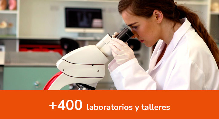 UDLA en cifras - UDLA cuenta con más de 400 laboratorios y talleres disponibles para sus alumnos