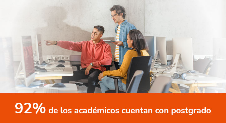 UDLA en cifras - 92% de los académicos cuentan con postgrado